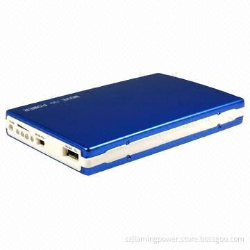 Mobile Polymer Power Bank/Supply for iPhone with 5,000mAh Capacity and 5V DC/1A Input